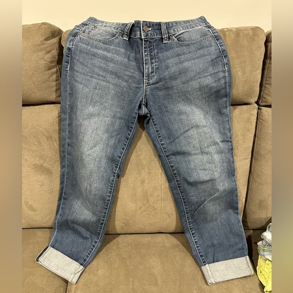 Talbots Boyfriend cuffed jeans - Picture 1 of 2